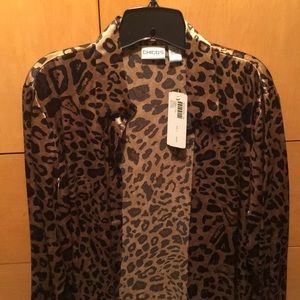 NEW Chico’s Animal Print Blouse